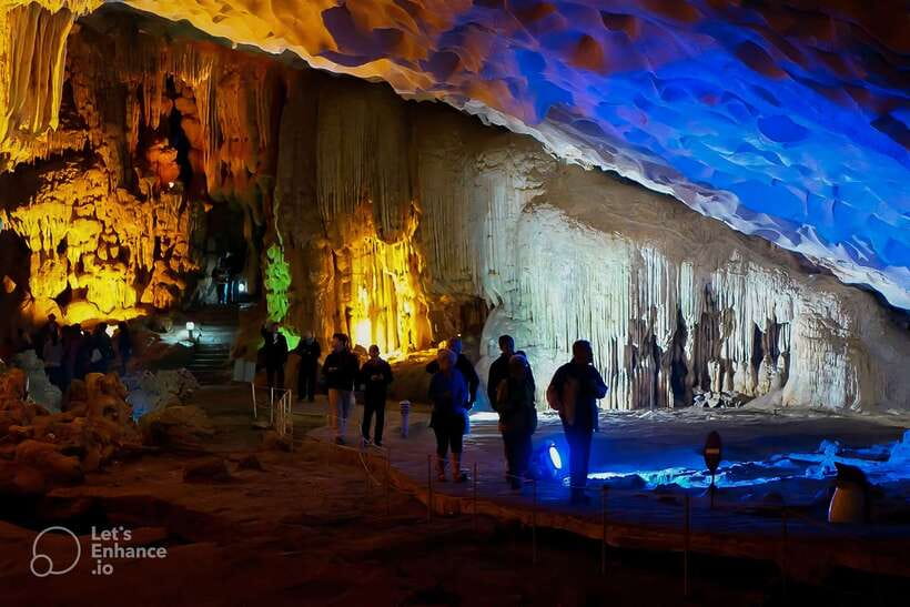 From Hanoi: Ha Long Bay Luxury Cruise with Big & Small Group - Luon Cave: kayaking or a bamboo boat for the Bay’s quieter angles