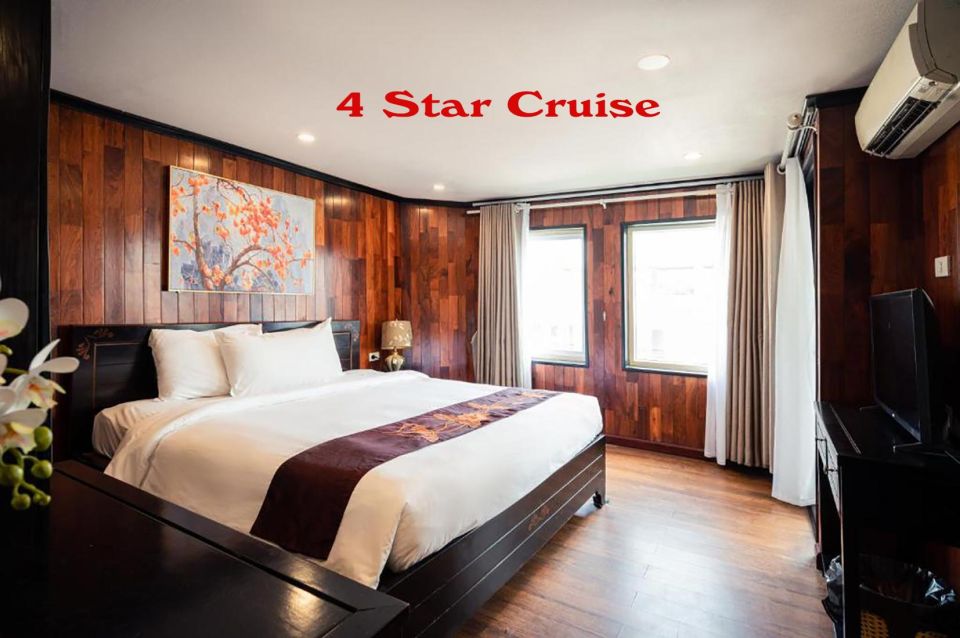 From Hanoi: Halong Bay Cruise 2 Days 1 Night With Transport - Sunset deck party and squid fishing: the fun side of the schedule