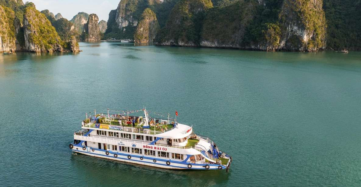 From Hanoi: Halong Bay Day Trip w/ Cave, Island & Kayak - Tuan Chau to Lunch on the Water: The Smooth Setup