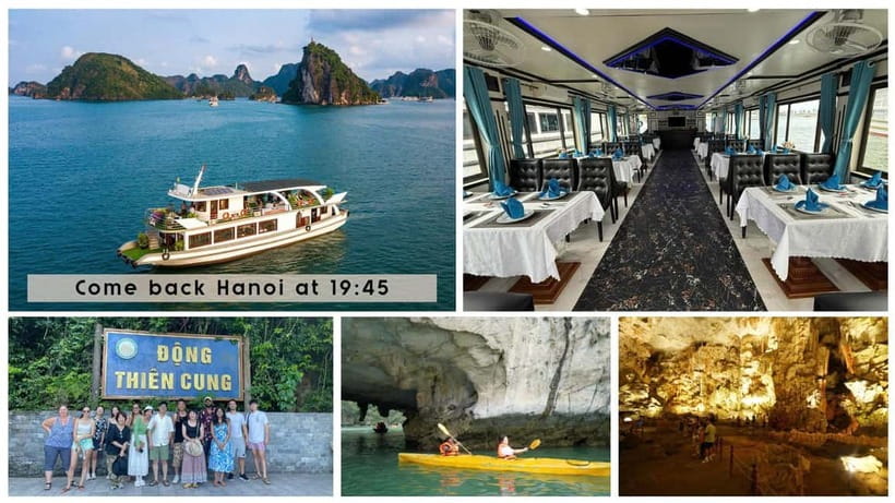 From Hanoi: Halong Cruise With Lunch & Come Back Hanoi Early - The 08:20 pickup and Red River delta bus ride