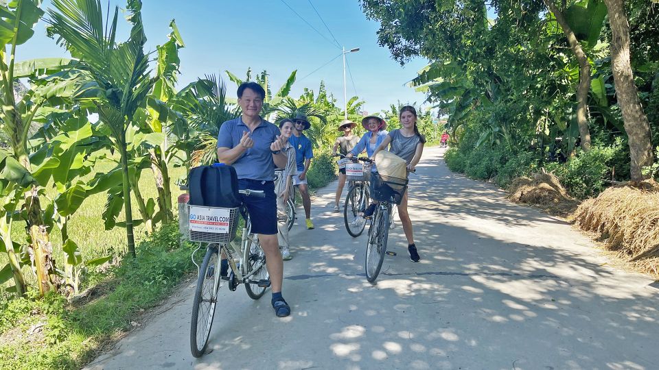 From Hanoi: Hoa Lu & Tam Coc with Buffet lunch & Cycling - Cycling through Tam Coc villages: fun, but bring the right attitude