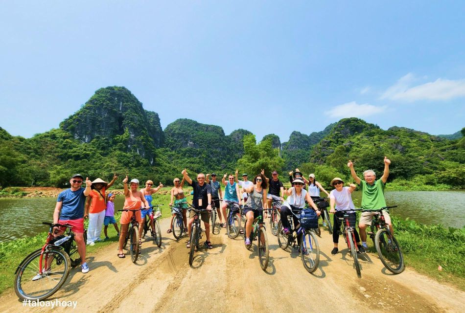 From Hanoi: Hoa Lu-Trang An-Mua Cave Luxury Trip w/Limousine - Biking Through the Village: The Best Pause in an Otherwise Tight Schedule