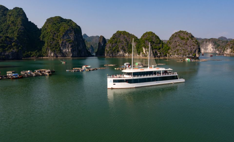 From Hanoi or Halong: Halong Bay Day Cruise - Sunset Party and On-Deck Break Time