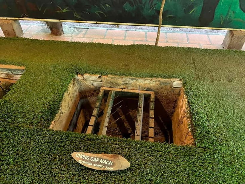 From HCM: Cu Chi Tunnels Half-Day Tour by Speedboat or Bus - Video, Displays, and Booby Traps: How the Guide Builds Context