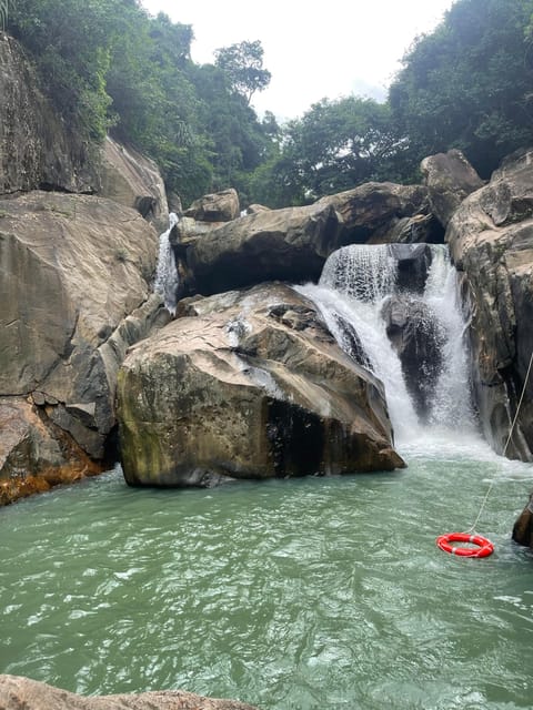 Getaway Explore Ba Ho waterfall,Full Day by Motorcycle Tour - Leaving the city: weaving village, bread-making, and the 300 m bridge
