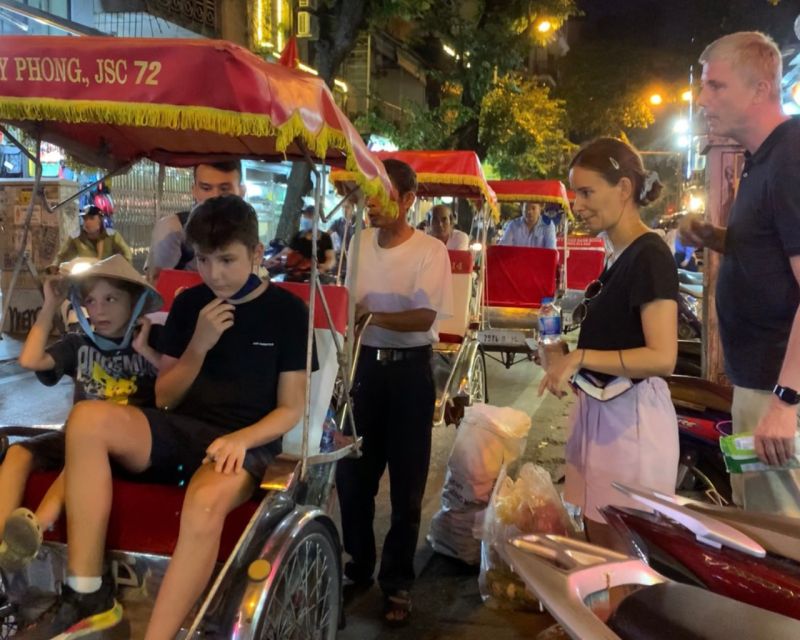 Hanoi: Embark On A Cyclo City View Tour - Tran Phu Train Road: a street that runs with the trains