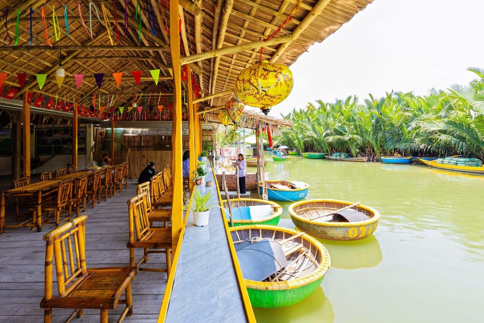 Hoi An: Basket boat tour at the coconut village - Photo-check opportunities in the coconut village waters