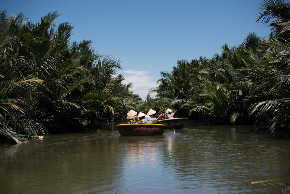Hoi An/Da Nang: Vegetarian Cooking Class & Basket Boat Ride - Cam Thanh Coconut Channels: What the Basket Boat Ride Feels Like